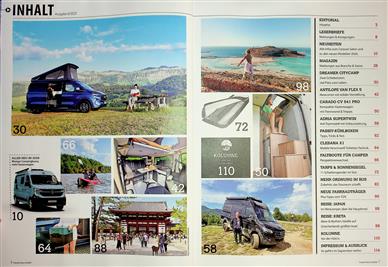 Camper Vans Inhaltsverzeichnis