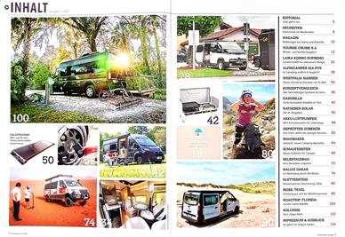 Camper Vans Inhaltsverzeichnis