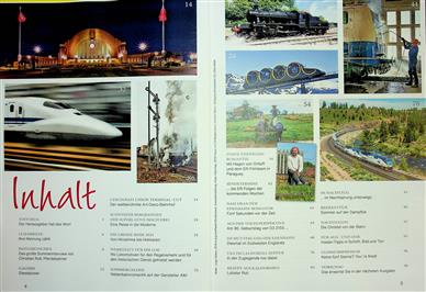 Eisenbahn Romantik Inhaltsverzeichnis