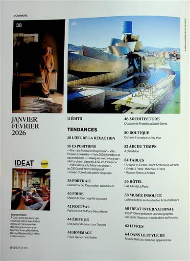 Ideat (F) Inhaltsverzeichnis