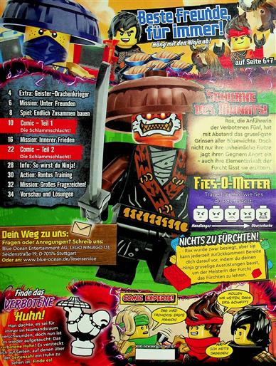 LEGO Ninjago Inhaltsverzeichnis