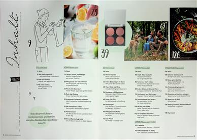 Green Lifestyle Inhaltsverzeichnis