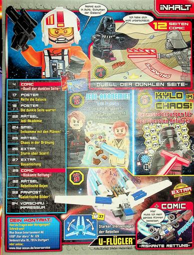LEGO Star Wars Inhaltsverzeichnis