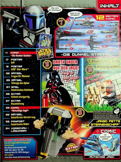 LEGO Star Wars Inhaltsverzeichnis
