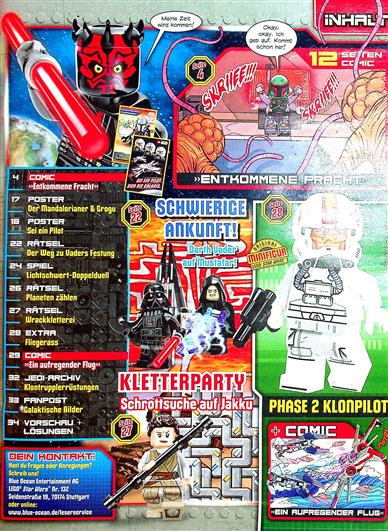 LEGO Star Wars Inhaltsverzeichnis