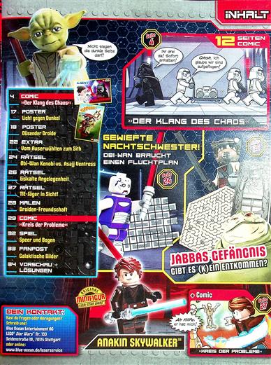 LEGO Star Wars Inhaltsverzeichnis