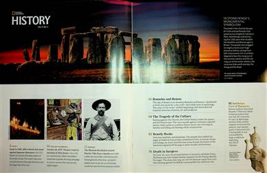 National Geographic History (US) Inhaltsverzeichnis