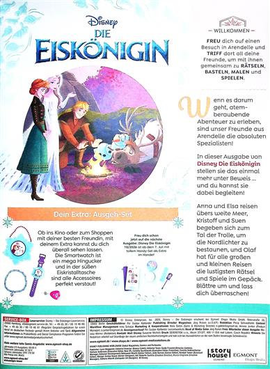 Disney Eiskönigin Inhaltsverzeichnis