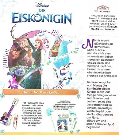 Disney Eiskönigin Inhaltsverzeichnis