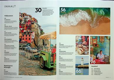 National Geographic Traveler Inhaltsverzeichnis