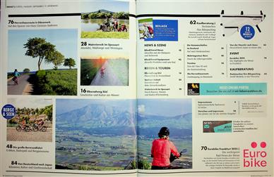 Bike & Travel Inhaltsverzeichnis