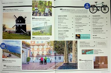 Bike & Travel Inhaltsverzeichnis