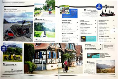 Bike & Travel Inhaltsverzeichnis