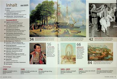 P.M. History Inhaltsverzeichnis