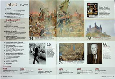 P.M. History Inhaltsverzeichnis