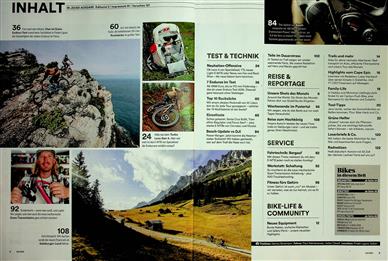 MountainBIKE Inhaltsverzeichnis
