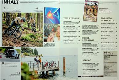 MountainBIKE Inhaltsverzeichnis