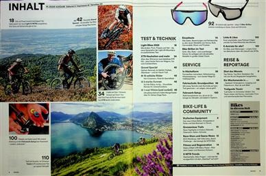 MountainBIKE Inhaltsverzeichnis