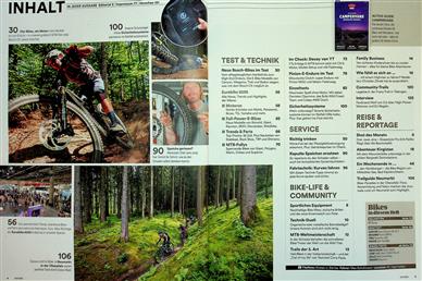 MountainBIKE Inhaltsverzeichnis