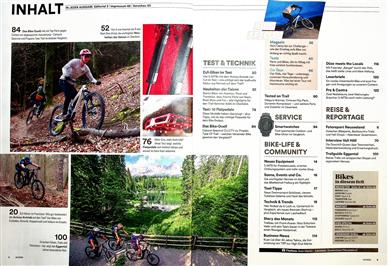 MountainBIKE Inhaltsverzeichnis