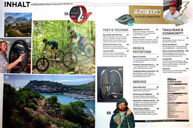 MountainBIKE Inhaltsverzeichnis