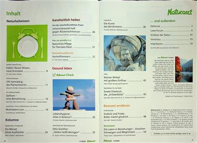 Naturarzt Inhaltsverzeichnis