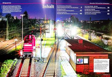 Eisenbahn Kurier Spezial Inhaltsverzeichnis
