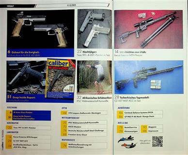 Caliber Inhaltsverzeichnis