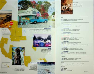 America Journal Inhaltsverzeichnis