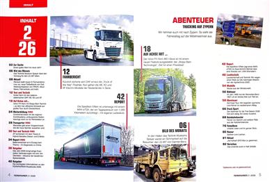 Fernfahrer Inhaltsverzeichnis
