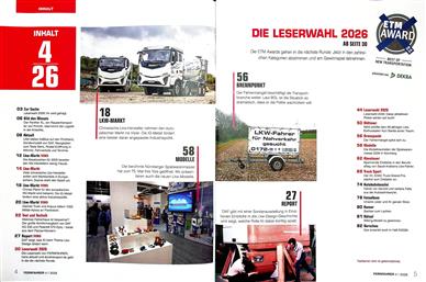 Fernfahrer Inhaltsverzeichnis