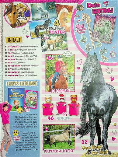 Lissy Inhaltsverzeichnis