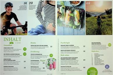 Bio Inhaltsverzeichnis