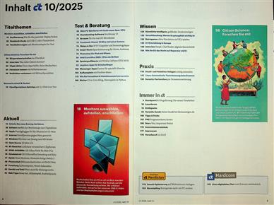 ct Magazin Inhaltsverzeichnis