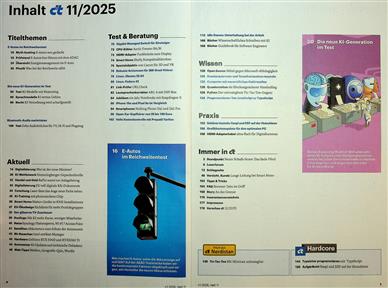 ct Magazin Inhaltsverzeichnis