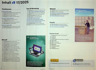 ct Magazin Inhaltsverzeichnis