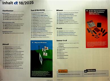 ct Magazin Inhaltsverzeichnis