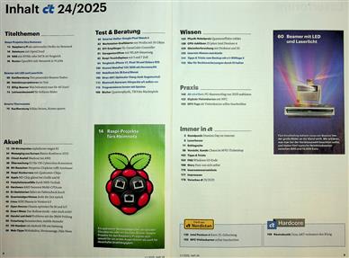 ct Magazin Inhaltsverzeichnis