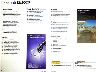 ct Magazin Inhaltsverzeichnis