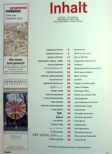 Titanic Inhaltsverzeichnis