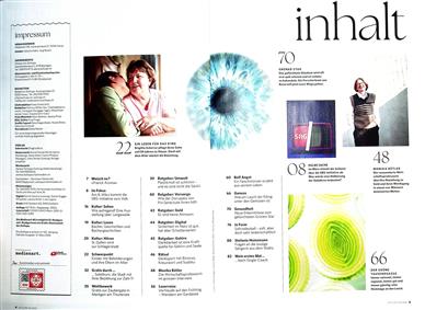 Zeitlupe Inhaltsverzeichnis