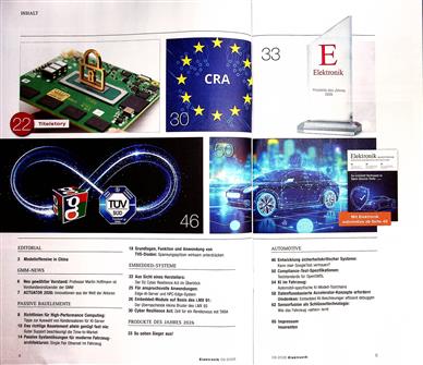 Elektronik Inhaltsverzeichnis