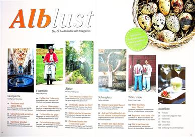 Alblust Inhaltsverzeichnis
