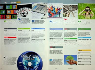 Linux User (no media) Inhaltsverzeichnis