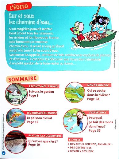 Youpi Inhaltsverzeichnis