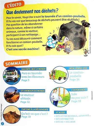 Youpi Inhaltsverzeichnis