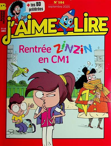 J'aime lire Inhaltsverzeichnis