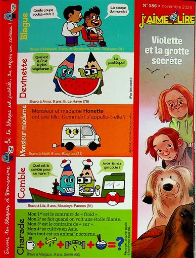 J'aime lire Inhaltsverzeichnis