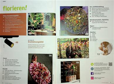 Florieren Inhaltsverzeichnis
