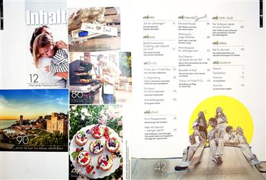 NEW MOM + all4family Inhaltsverzeichnis